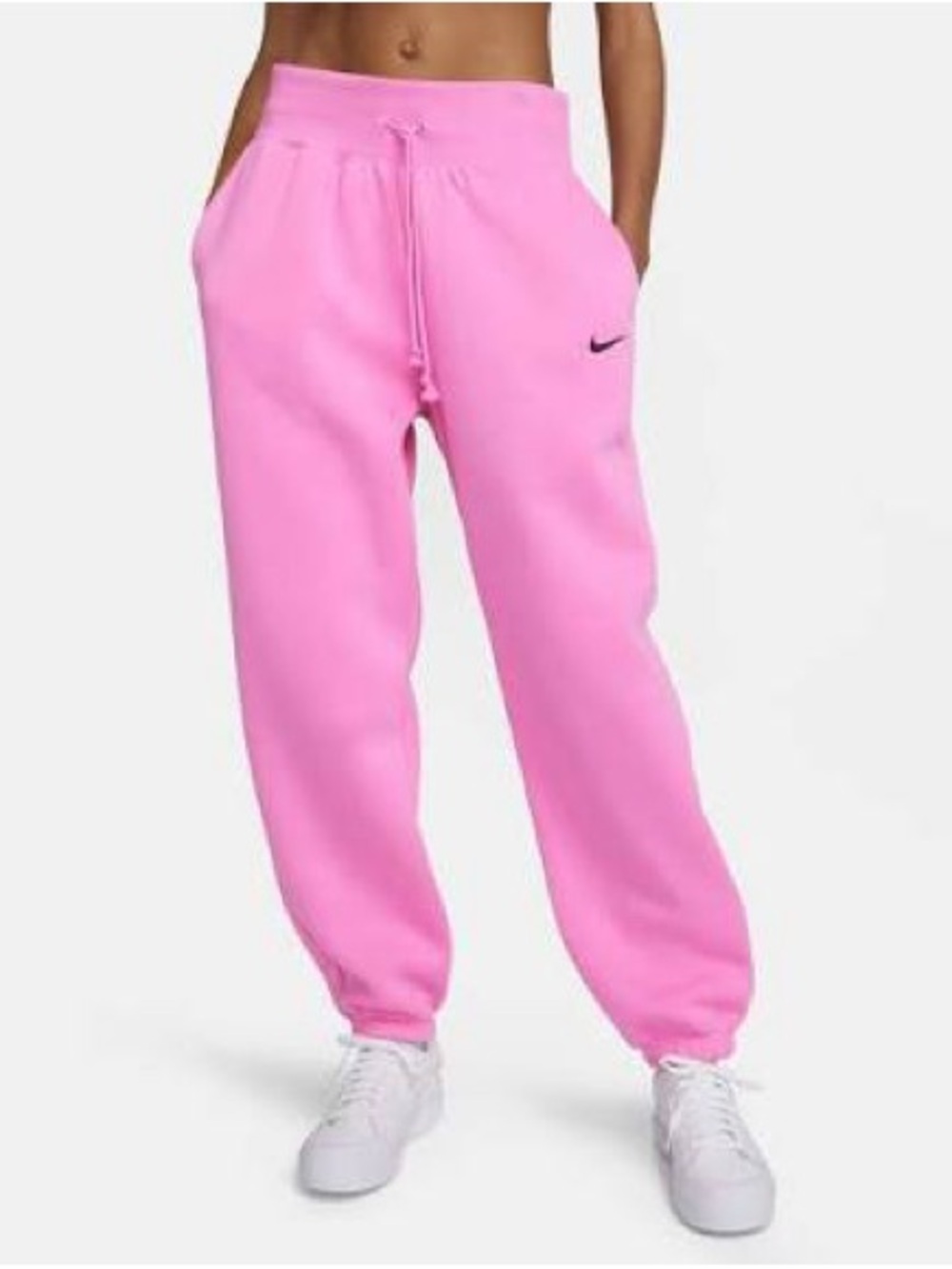Nike Sportswear Phoenix Fleece Joggers (Playful Pink)